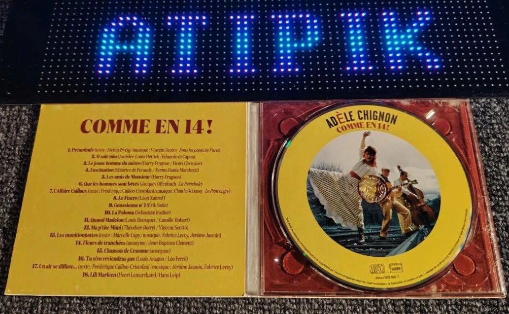 🎶 Zoals in 14!  Het CD van Adèle Chignon om absoluut te bezitten 🎻💥 – photo 3